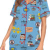 Gilmore Girls Satin Pajamas Set For Women