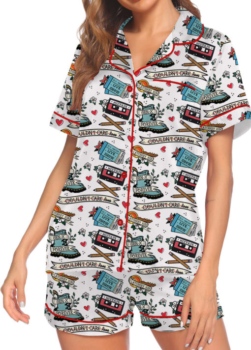 Gen-X Forever Satin Pajamas Set For Women