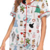 Wizard Of OZ Satin Pajamas Set For Women