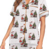Duck Christmas Satin Pajamas Set For Women
