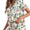 Buddy The Elf Christmas Satin Pajamas Set For Women