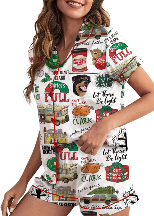 It's A Beaut Clark Satin Pajamas Set For Women