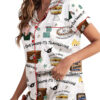 Griswold Christmas Satin Pajamas Set For Women