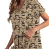 Duck Hunting Satin Pajamas Set For Women