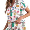 Christmas A Savior Silky Satin Pajamas Set