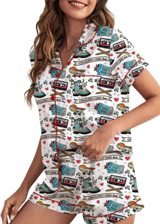 Gen-X Forever Satin Pajamas Set For Women