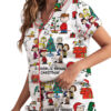 Snoopy Peanuts A Charlie Brown Christmas Satin Pajamas Set