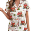 Charlie Brown Christmas Satin Pajamas Set For Women