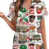 It's A Beaut Clark Satin Pajamas Set For Women