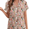Nutcracker Christmas Ballet Satin Pajamas Set For Women