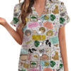 Shady Pines Retirement Home Satin Pajamas Set For Women