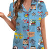 Gilmore Girls Satin Pajamas Set For Women