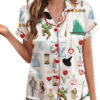 Wizard Of OZ Satin Pajamas Set For Women