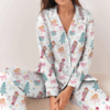 Matching Nutcracker Christmas Satin Pajamas Set For Women