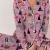 Wizard Of Oz Satin Pajamas Set For Women