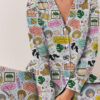 Shady Pines Retirement Home Satin Pajamas Set For Women