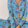 Gilmore Girls Satin Pajamas Set For Women