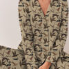 Duck Hunting Satin Pajamas Set For Women