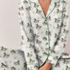 Duck Duck Goose Ducks Bamboo Satin Pajamas Set For Women
