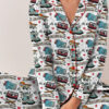 Gen-X Forever Satin Pajamas Set For Women