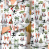 You Serious Clark Christmas Silky Satin Pajama Set