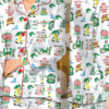Buddy The Elf Christmas Satin Pajamas Set For Women