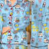Gilmore Girls Satin Pajamas Set For Women