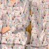 Nutcracker Christmas Ballet Satin Pajamas Set For Women