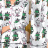 Snoopy Wicked Silky Satin Pajamas Set For Women