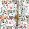 Buddy The Elf Christmas Satin Pajamas Set For Women