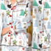 Wizard Of OZ Satin Pajamas Set For Women