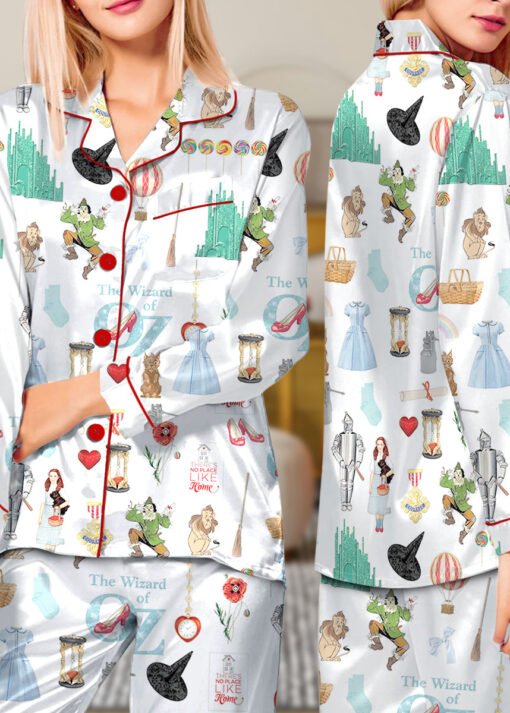 Wizard Of OZ Satin Pajamas Set For Women