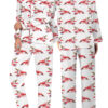 Women’s Lobster Dirty Martini Satin Pajama Set For Women