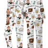 Griswold Christmas Satin Pajamas Set For Women
