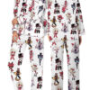 Hazbin Hotel Silky Satin Pajamas Set For Women
