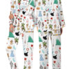Wizard Of OZ Satin Pajamas Set For Women