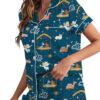 Women’s Nativity Christian Christmas Long Sleeve Satin Pajama Set