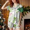 Wicked Pajama Set, Glinda & Elphaba Inspired Sleepwear, Wicked Movie Fan Gifts
