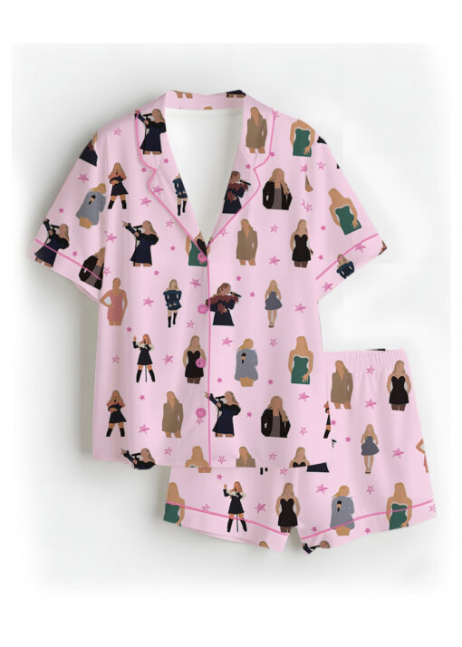 Stars Align Tour 2026 Festival Satin Pajama Set For Women