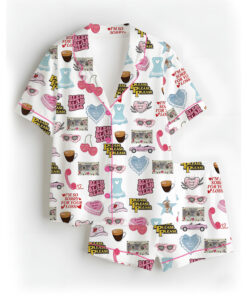 Bleh Blah Blee Satin Pajamas Set For Women