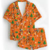 Christmas Disney Tigger Satin Pajamas Set For Women