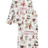 Christmas Dinner Party Satin Pajamas Set For Women