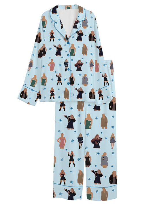 Stars Align Tour 2026 Festival Satin Pajama Set For Women