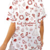 Women’s Christmas Bride To Be Last Christmas As A Miss Satin Pajama Set