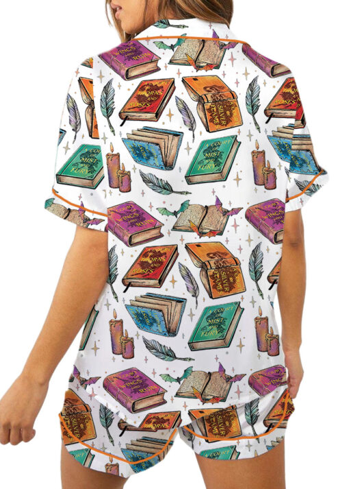 Women's Coquette Acotar Satin Pajamas Set For Women - Image 4