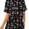 Darth Vader Santa Satin Pajamas Set, Star Wars Characters Pajamas