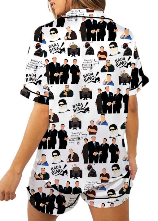 The Sopranos HBO TV Movie Satin Pajamas Set For Women