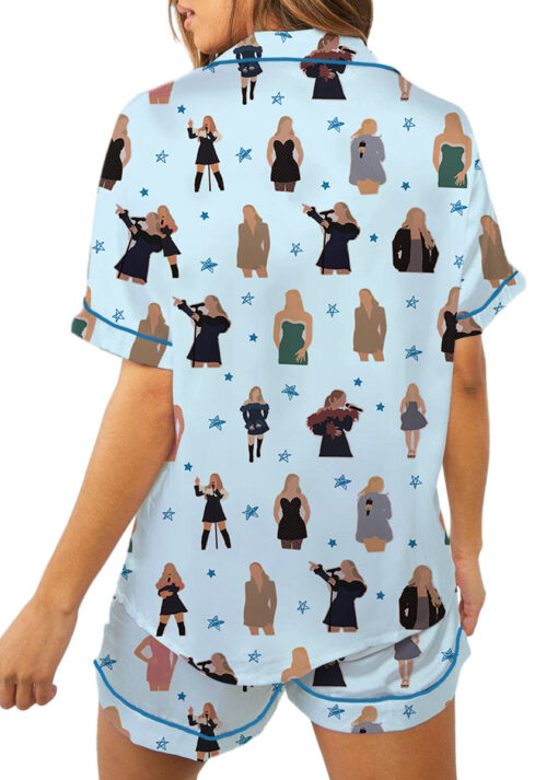 Stars Align Tour 2026 Festival Satin Pajama Set For Women