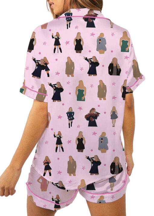 Stars Align Tour 2026 Festival Satin Pajama Set For Women