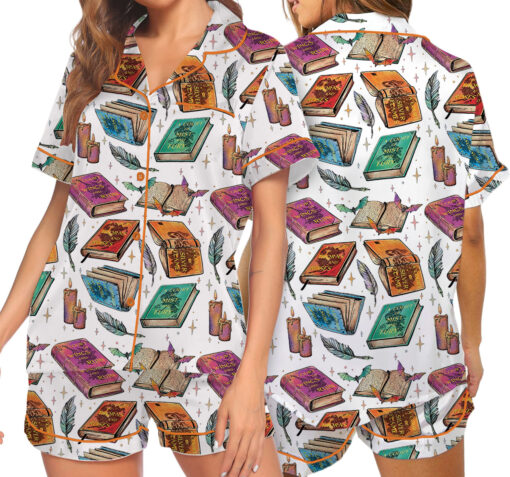 Women's Coquette Acotar Satin Pajamas Set For Women - Image 5